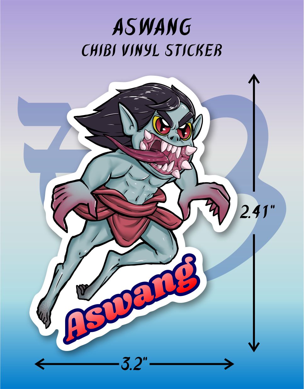 Die-cut Chibi Stickers