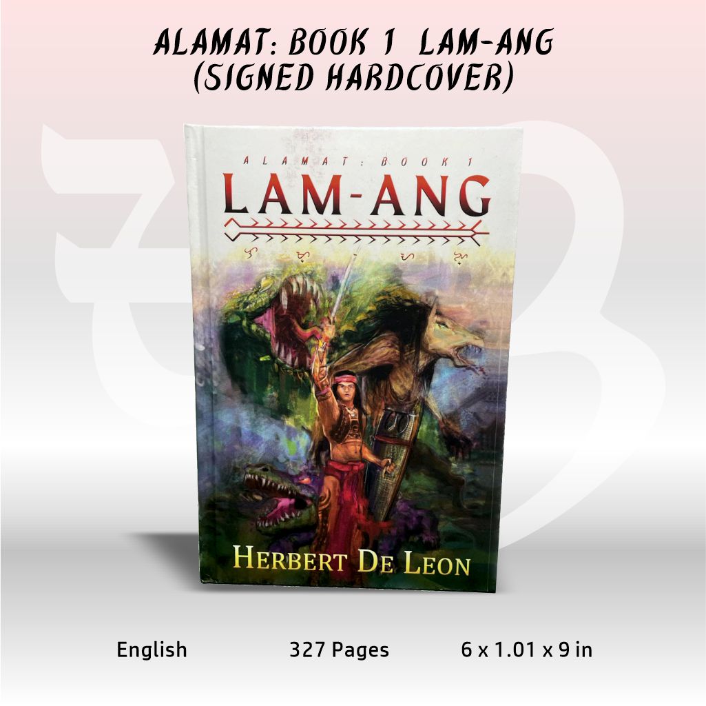 Alamat Book 1: Lam-Ang (Signed Hardcover w/ Bookmark)
