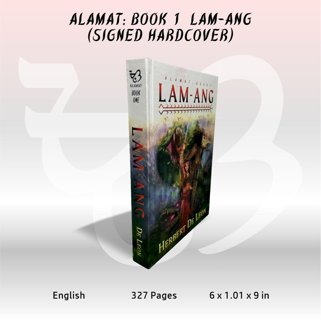Alamat Book 1: Lam-Ang (Signed Hardcover w/ Bookmark)