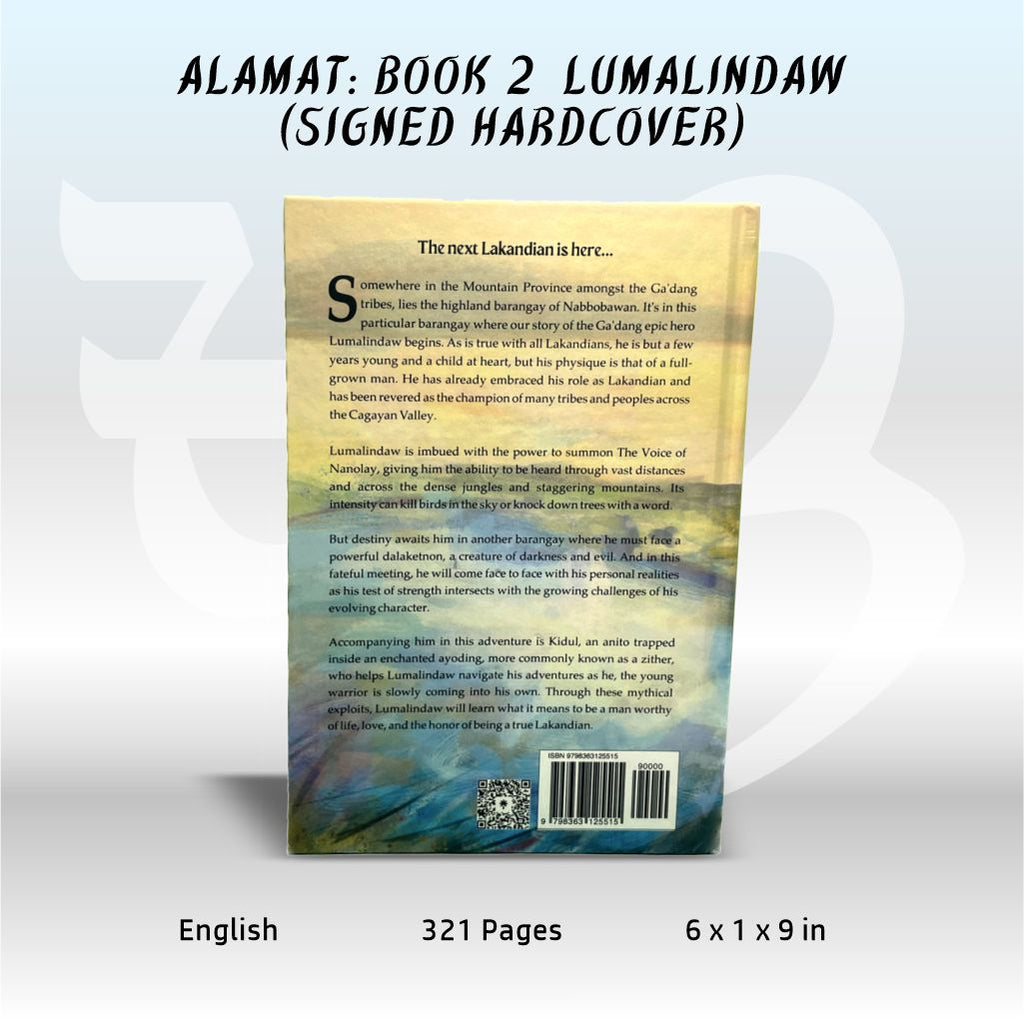 Alamat: Book 2 Lumalindaw (Signed Hardcover w/ Bookmark)