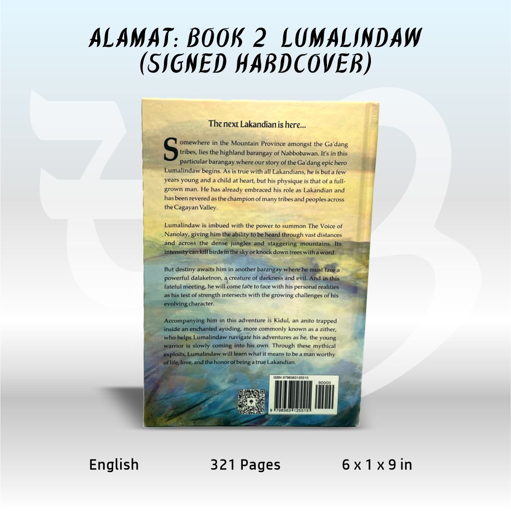 Alamat: Book 2 Lumalindaw (Signed Hardcover w/ Bookmark)