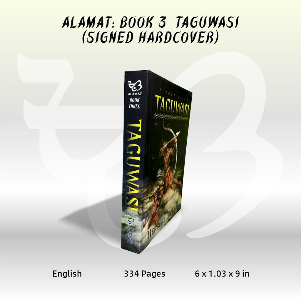 Alamat: Book 3 Taguwasi (Signed Hardcover w/ Bookmark)