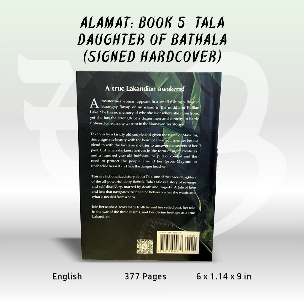 Alamat: Book 5 Tala: Daughter of Bathala (Signed Hardcover w/ Bookmark)