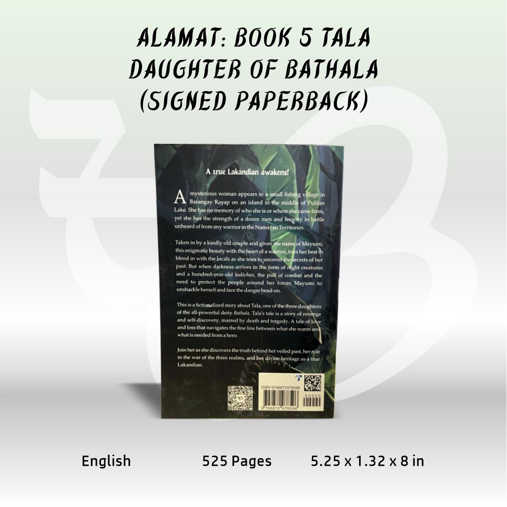 Alamat: Book 5 Tala: Daughter of Bathala (Signed Paperback w/ Bookmark)