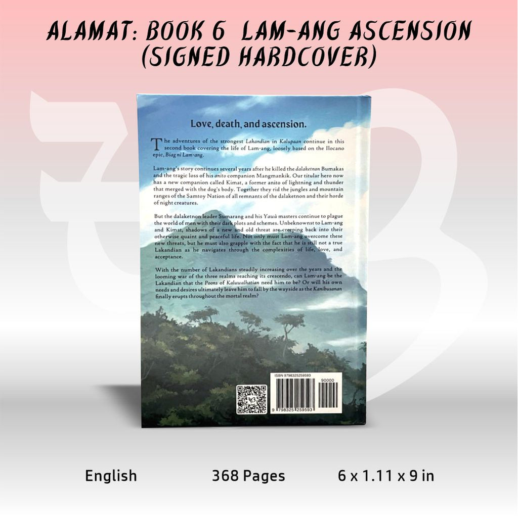 Alamat: Book 6 Lam-ang Ascension (Signed Hardcover w/ Bookmark)