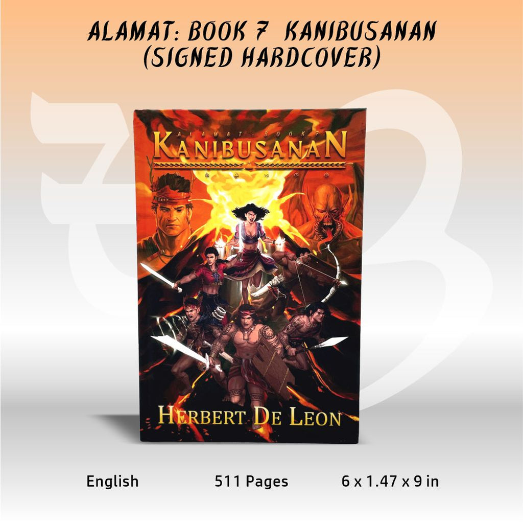 Alamat: Book 7 Kanibusanan (Signed Hardcover w/ Bookmark)