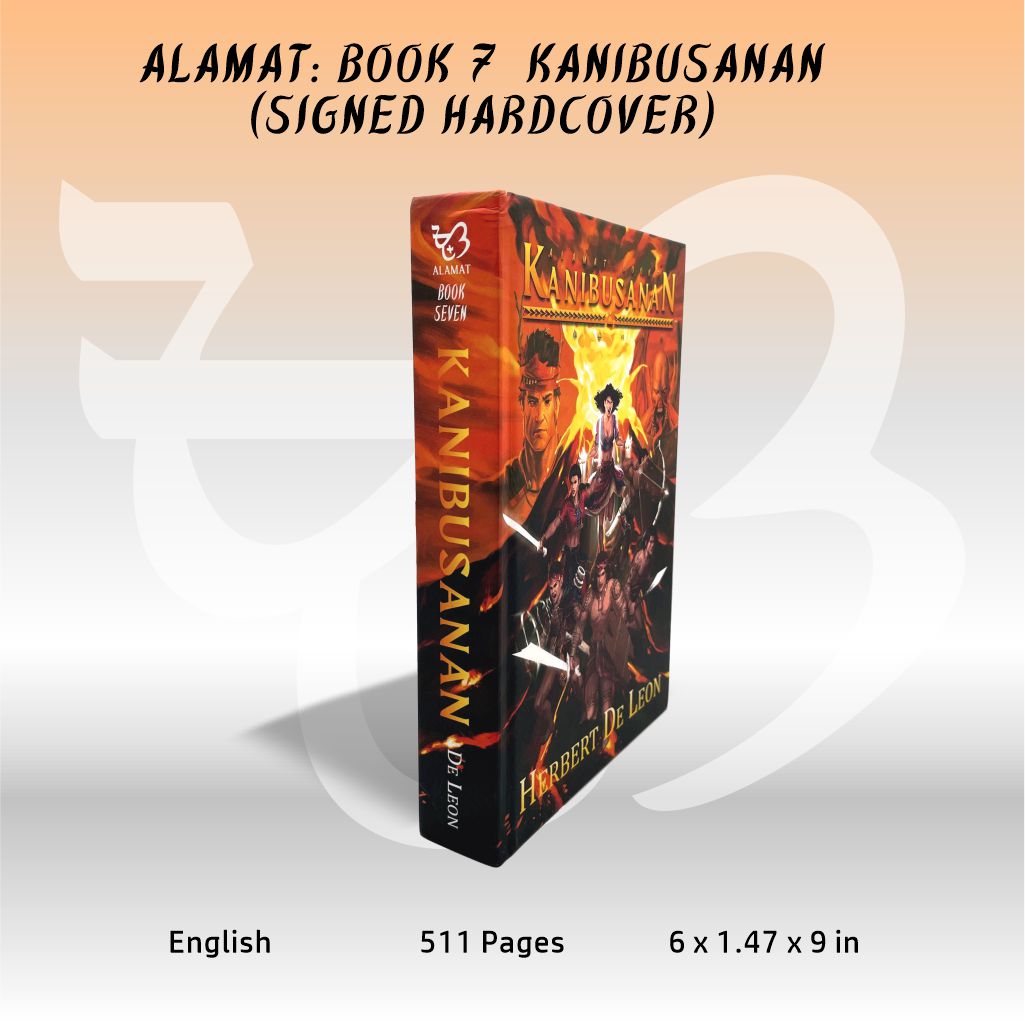 Alamat: Book 7 Kanibusanan (Signed Hardcover w/ Bookmark)