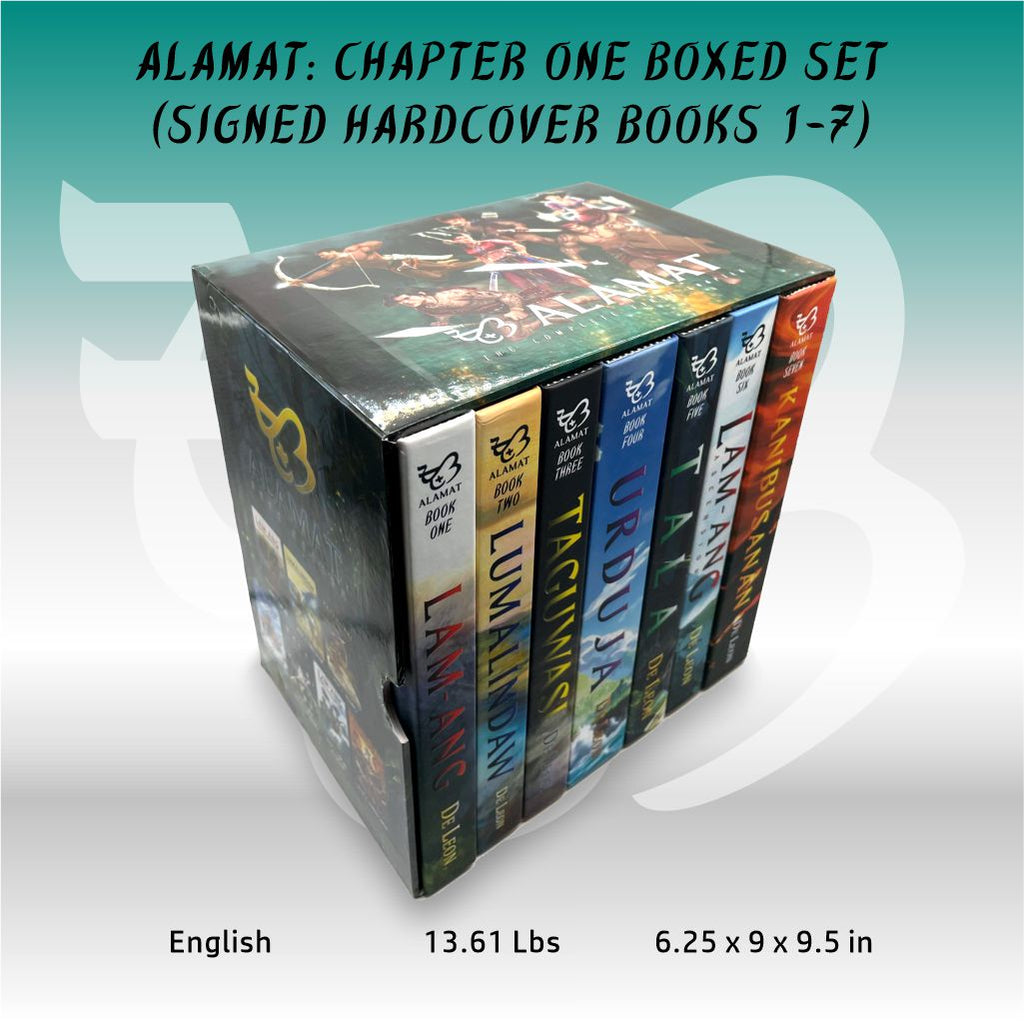 Alamat: Chapter 1 Boxed Set (Signed Hardcover Books 1-7 w/ Free Bookmarks)