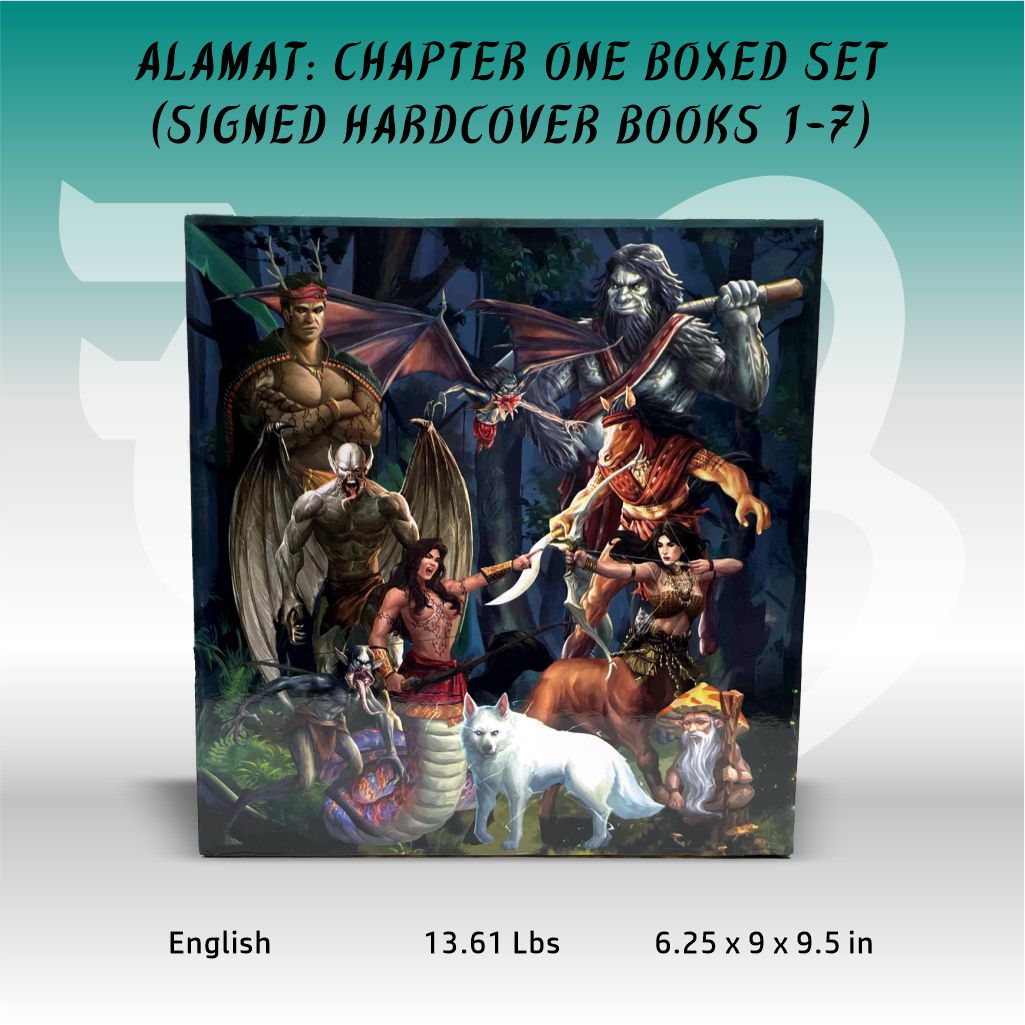 Alamat: Chapter 1 Boxed Set (Signed Hardcover Books 1-7 w/ Free Bookmarks)
