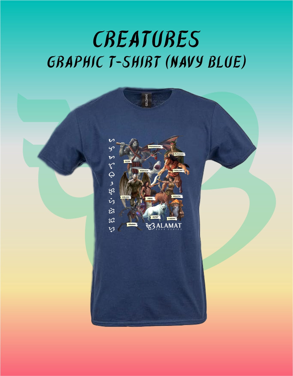 Creatures Graphic T-shirt