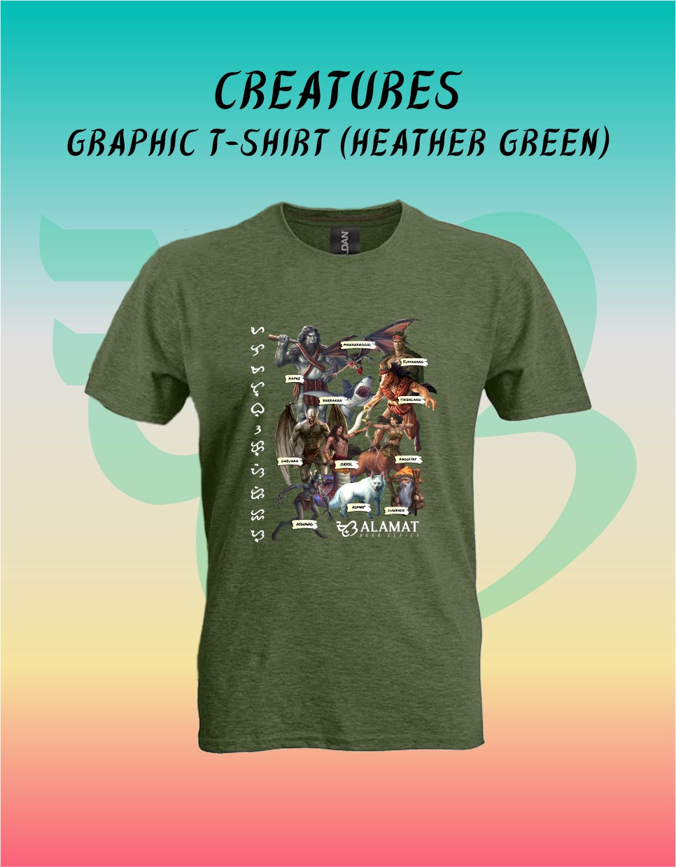 Creatures Graphic T-shirt