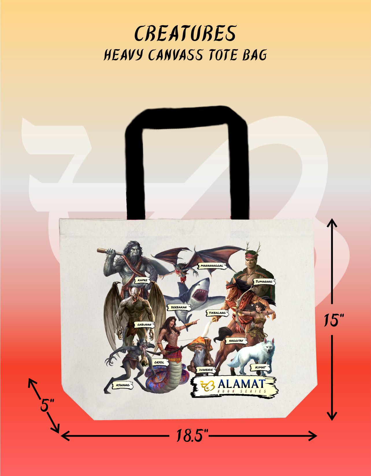 Heavy Canvas Tote Bags