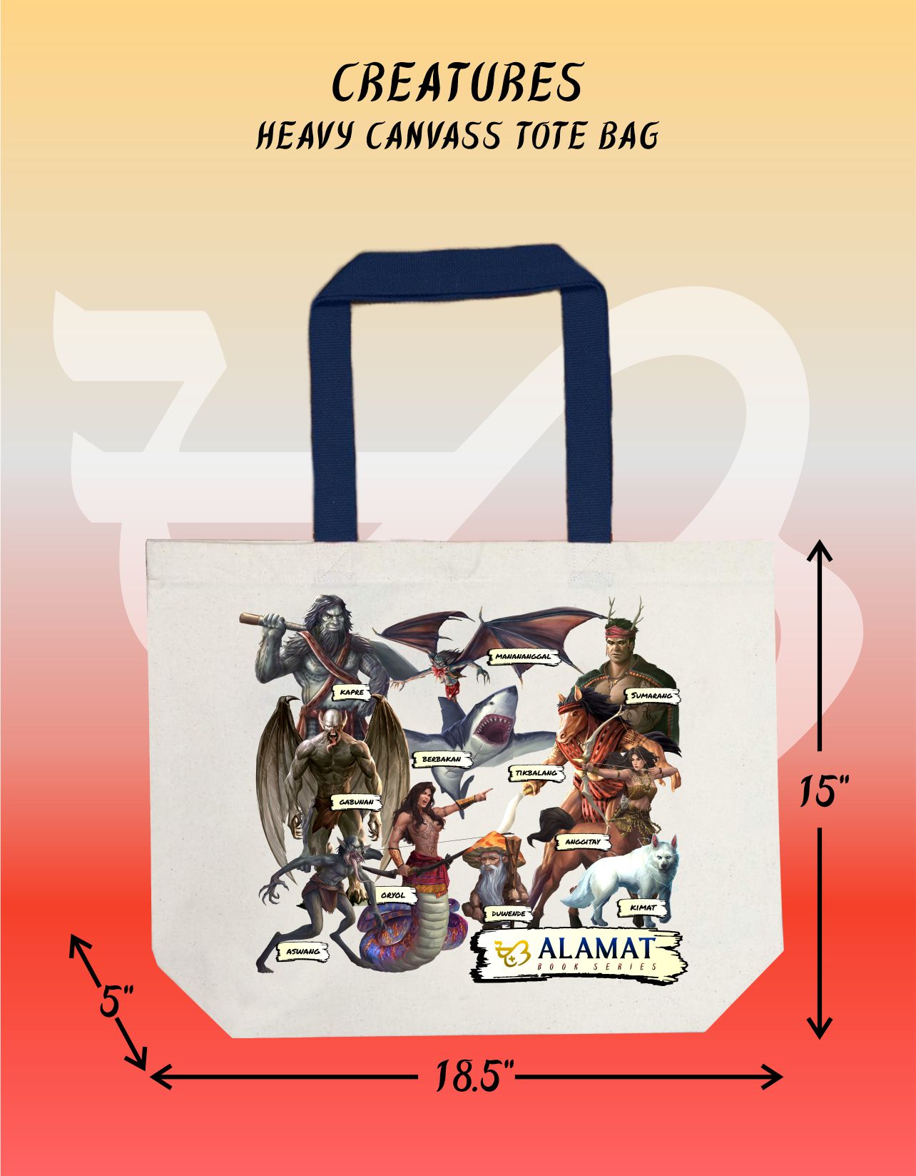 Heavy Canvas Tote Bags