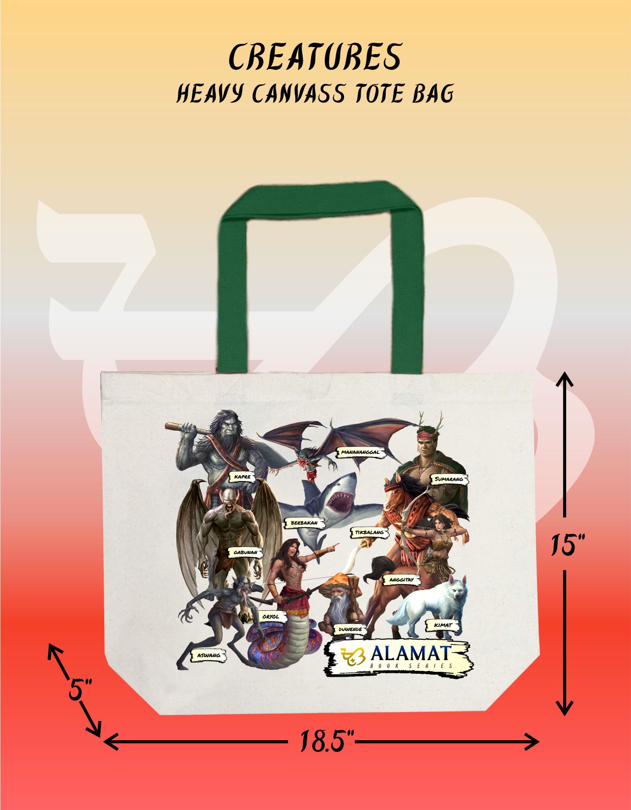 Heavy Canvas Tote Bags