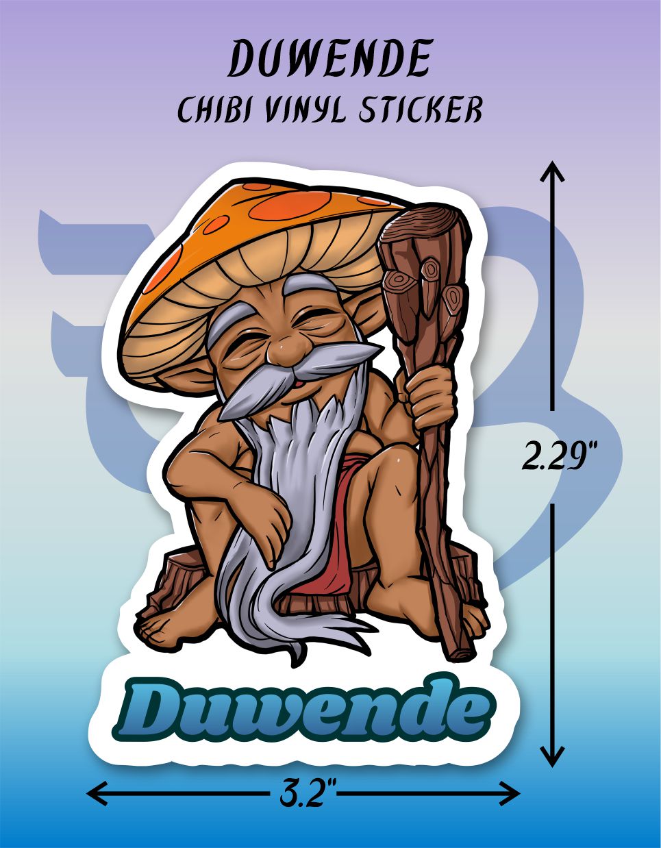Die-cut Chibi Stickers