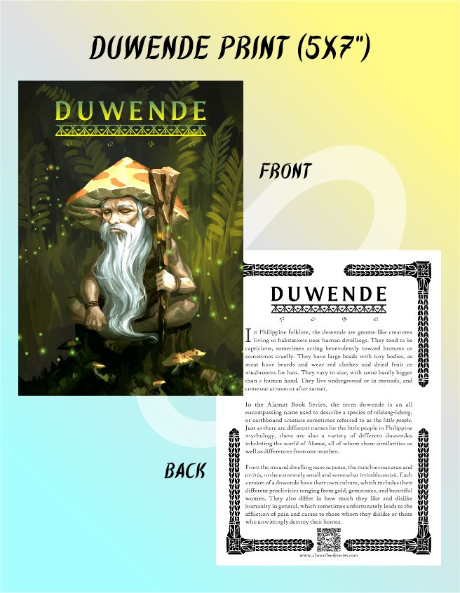 Postcard Prints w/ Descriptions