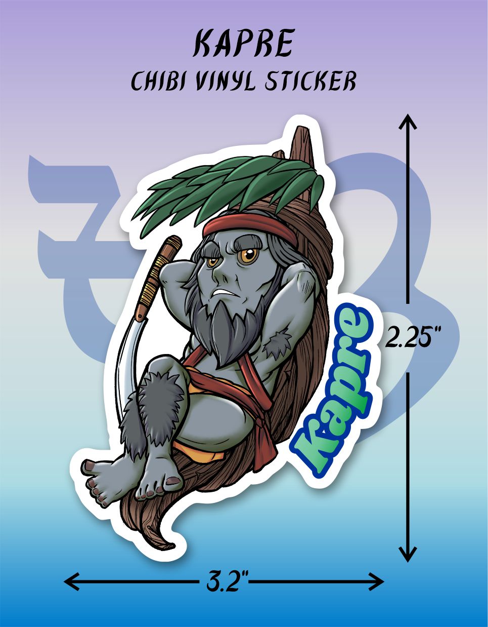 Die-cut Chibi Stickers