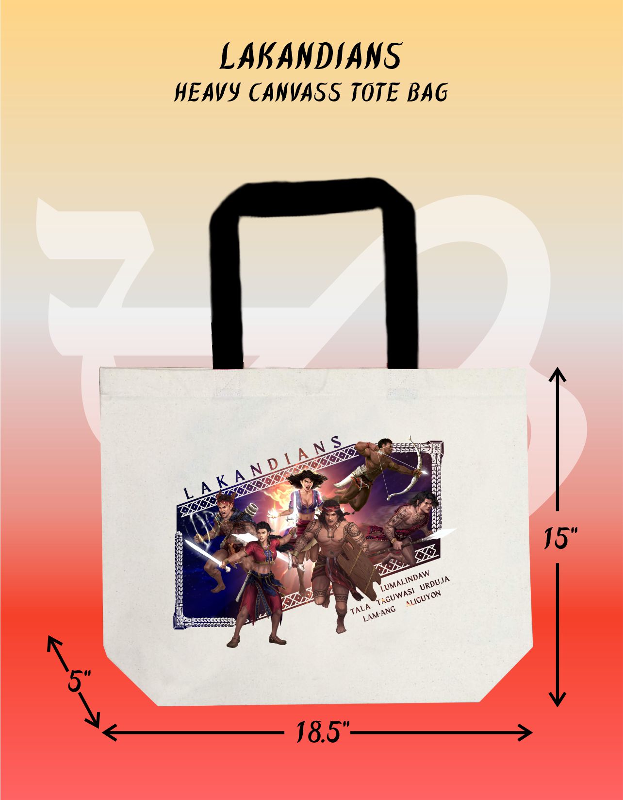 Heavy Canvas Tote Bags