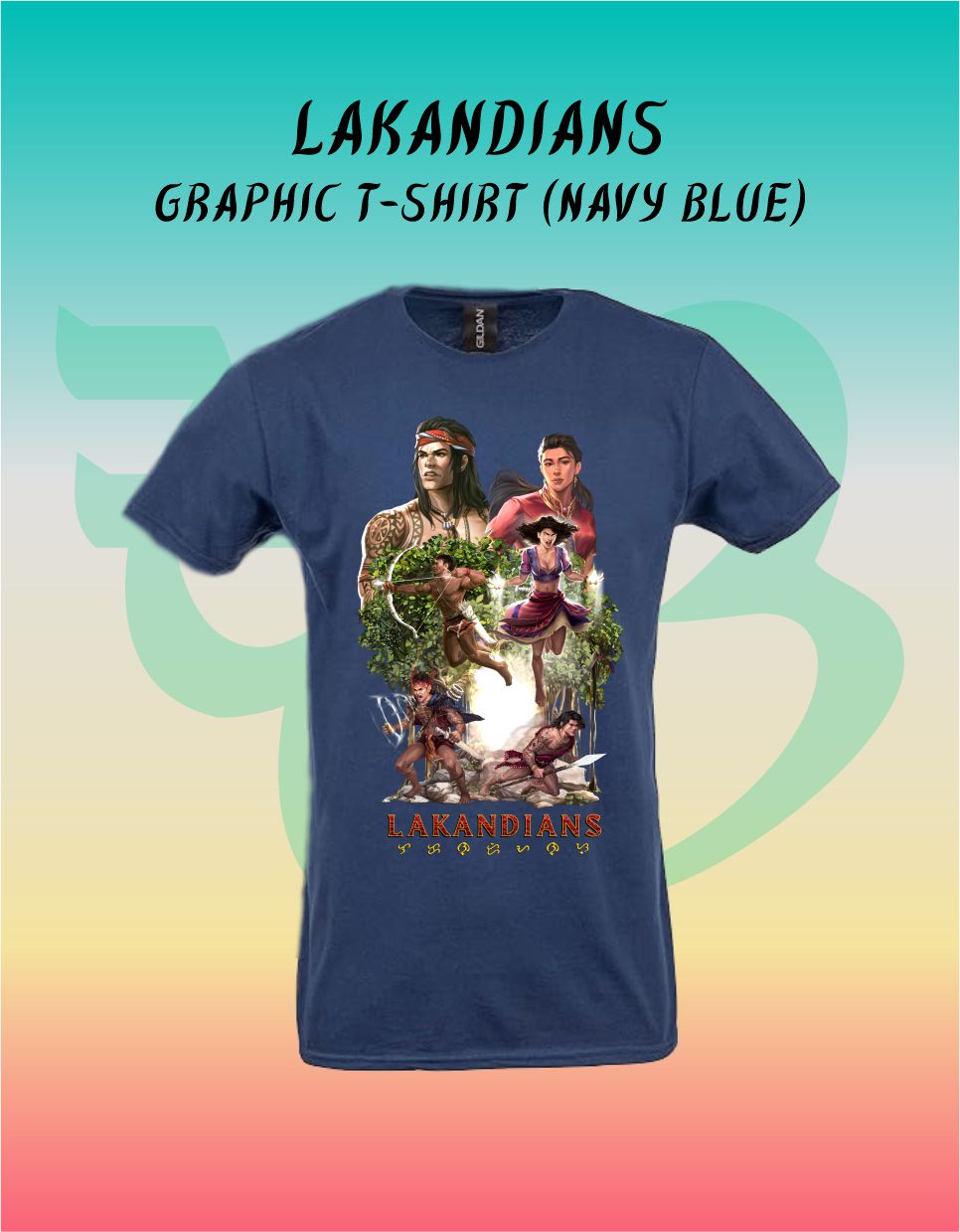 Lakandians Graphic T-shirt