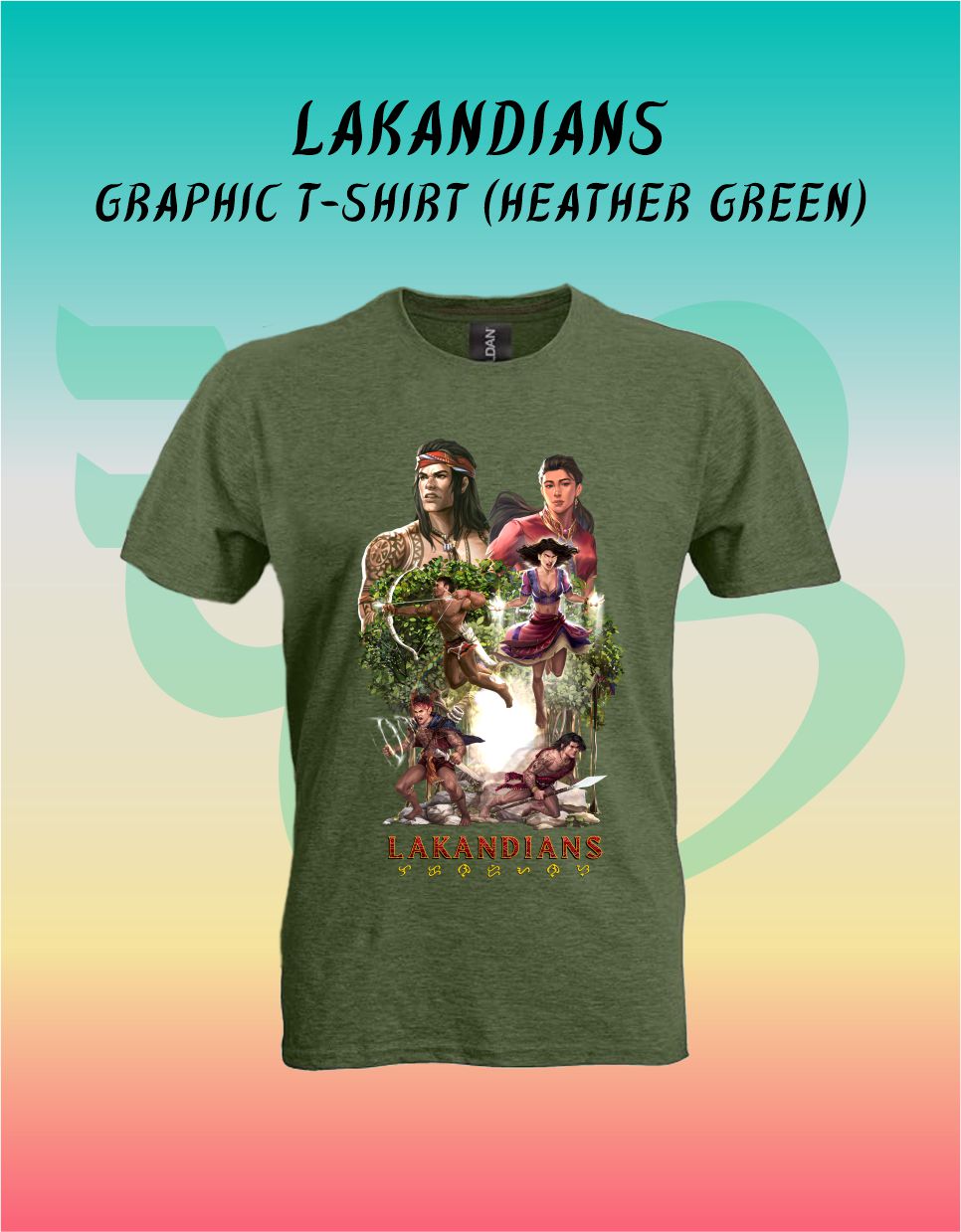 Lakandians Graphic T-shirt