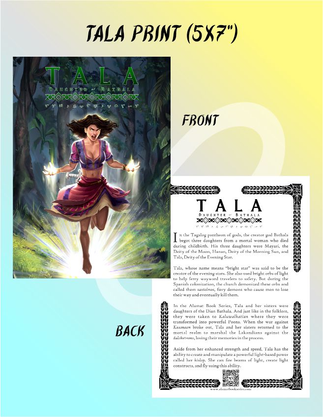 Postcard Prints w/ Descriptions